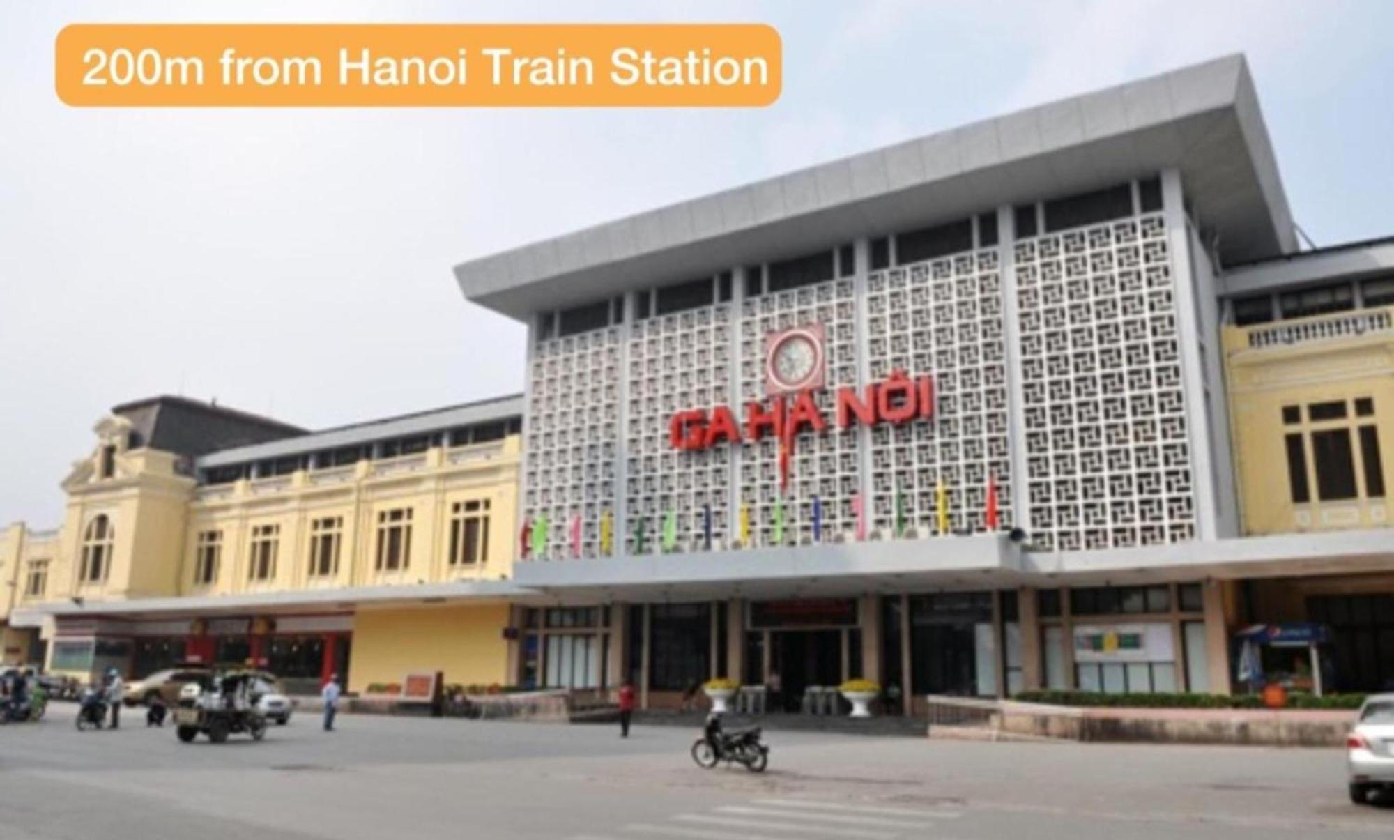 Lushstay Cozy Hostel - Hanoi Train Station エクステリア 写真